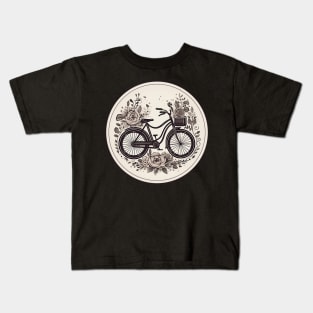 lovey bicycle Kids T-Shirt